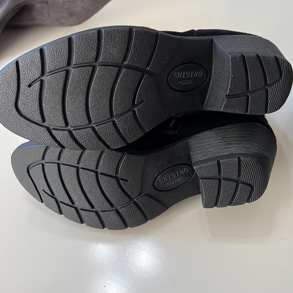 New! Earth Origins Oakland Odel Suede Zipper Ankle Boot black - Picture 11 of 13